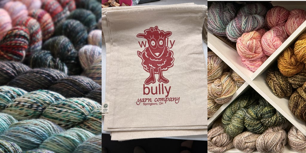 New products - Malabrigo Torzal, Wooly Bully project bags, Manos Marla
