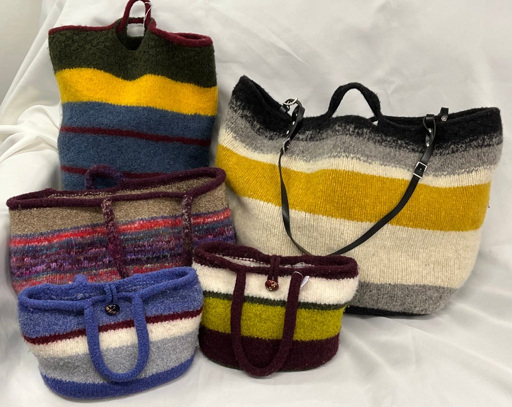 Felted Bag class with David