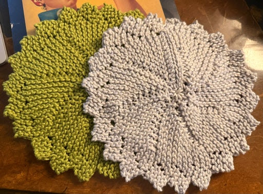 Short Row Doily with Susan